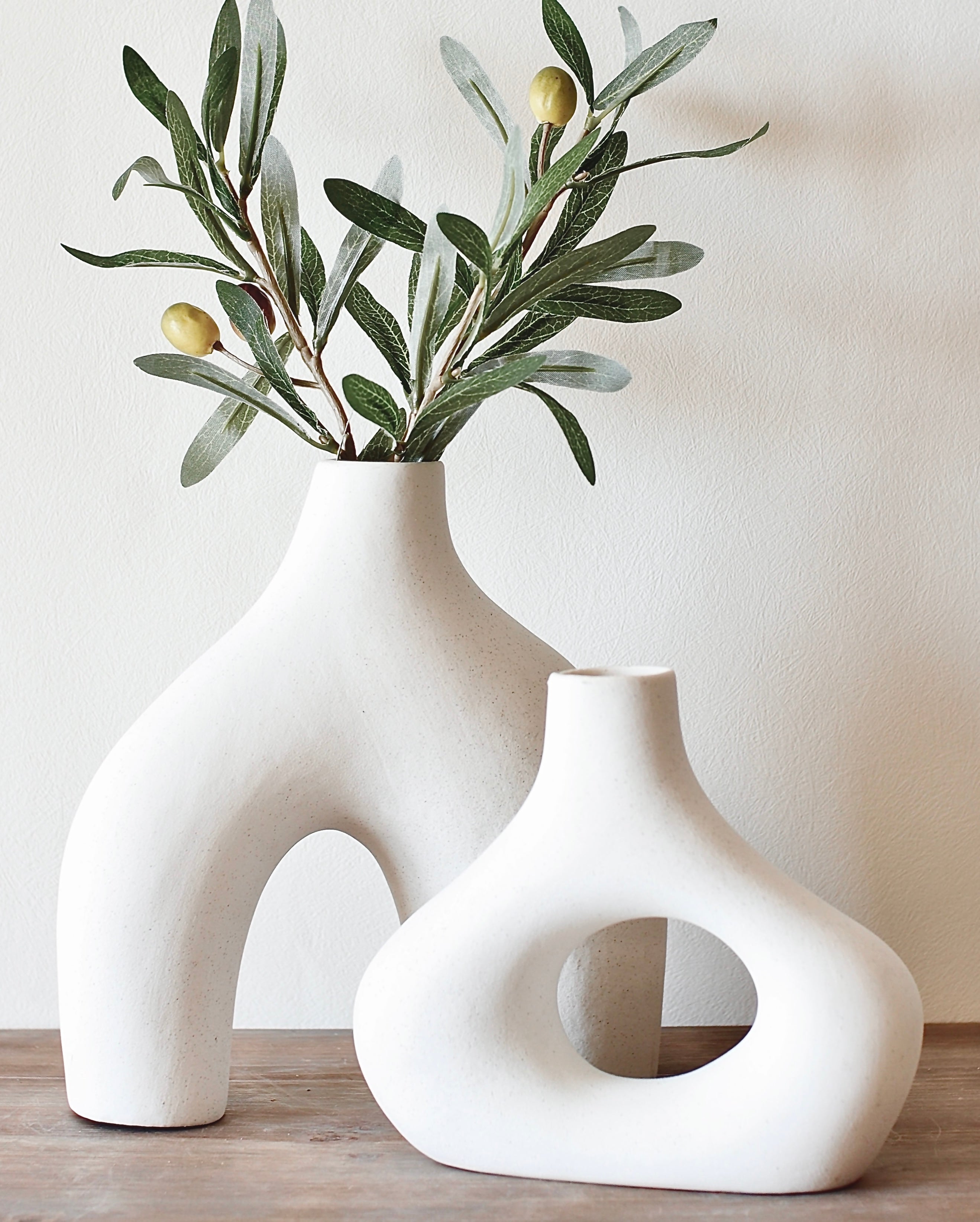 Donut Vase, Set of 2