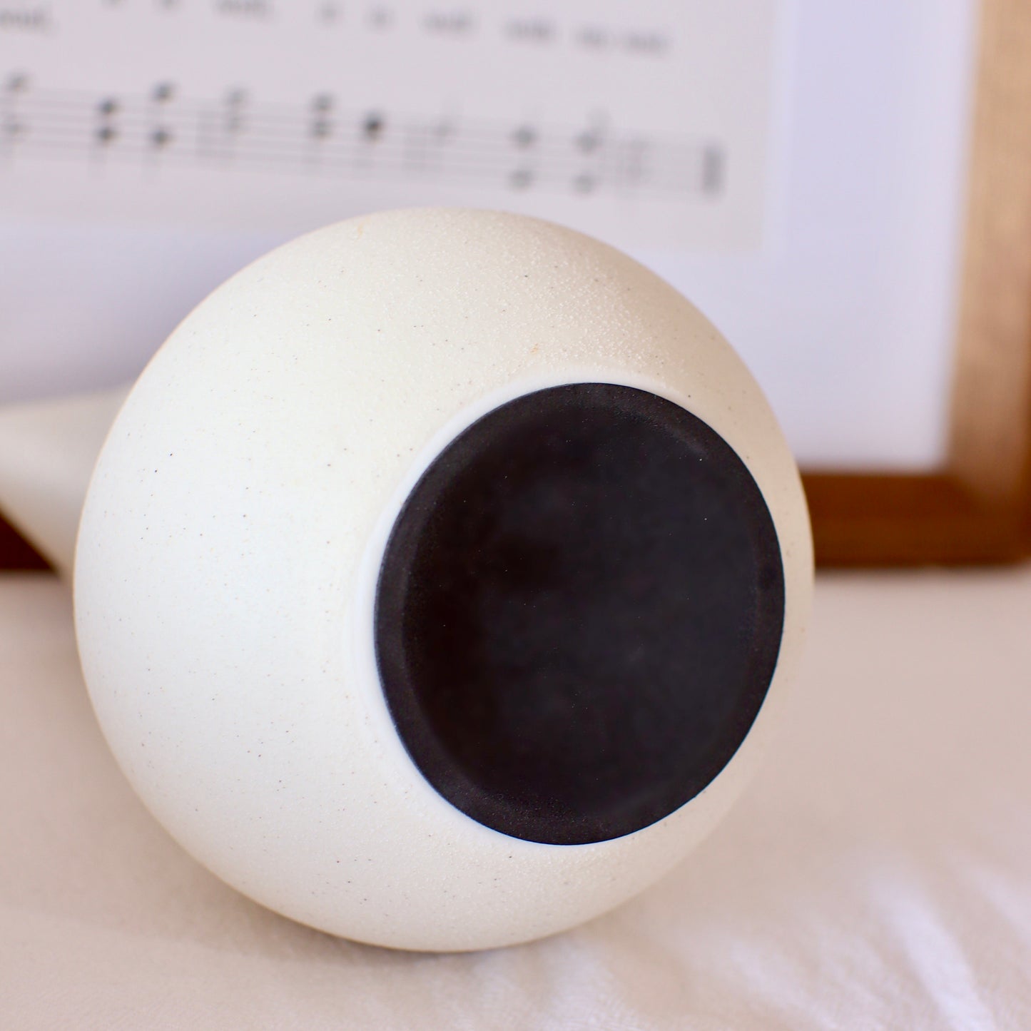 Minimalist Nordic Style Pitcher Jug Vase, White Ceramic Vase for Home Decor - Table Centerpiece, Home Decor, Wedding